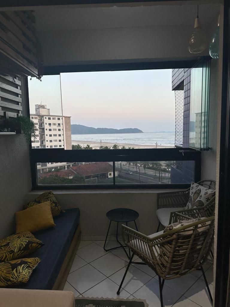 Apto Frente Mar Em Praia Grande Exterior foto